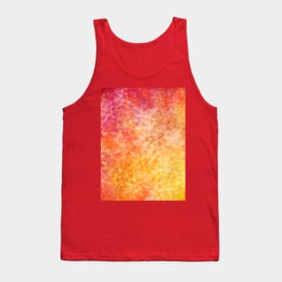 Vibrant Fall Autumn Leaves Pattern Tank Top